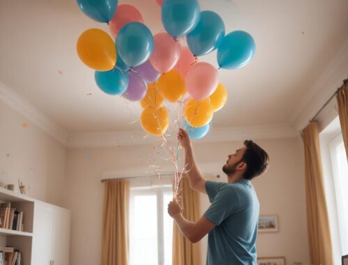 Шары под потолок с гелием с доставкой