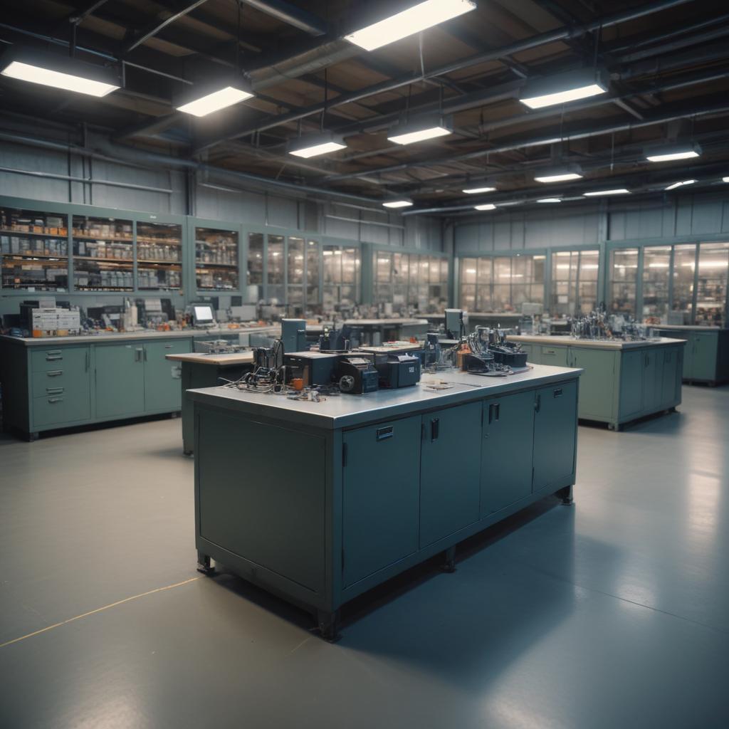 Промышленная и антистатическая мебель: характеристики и область применения