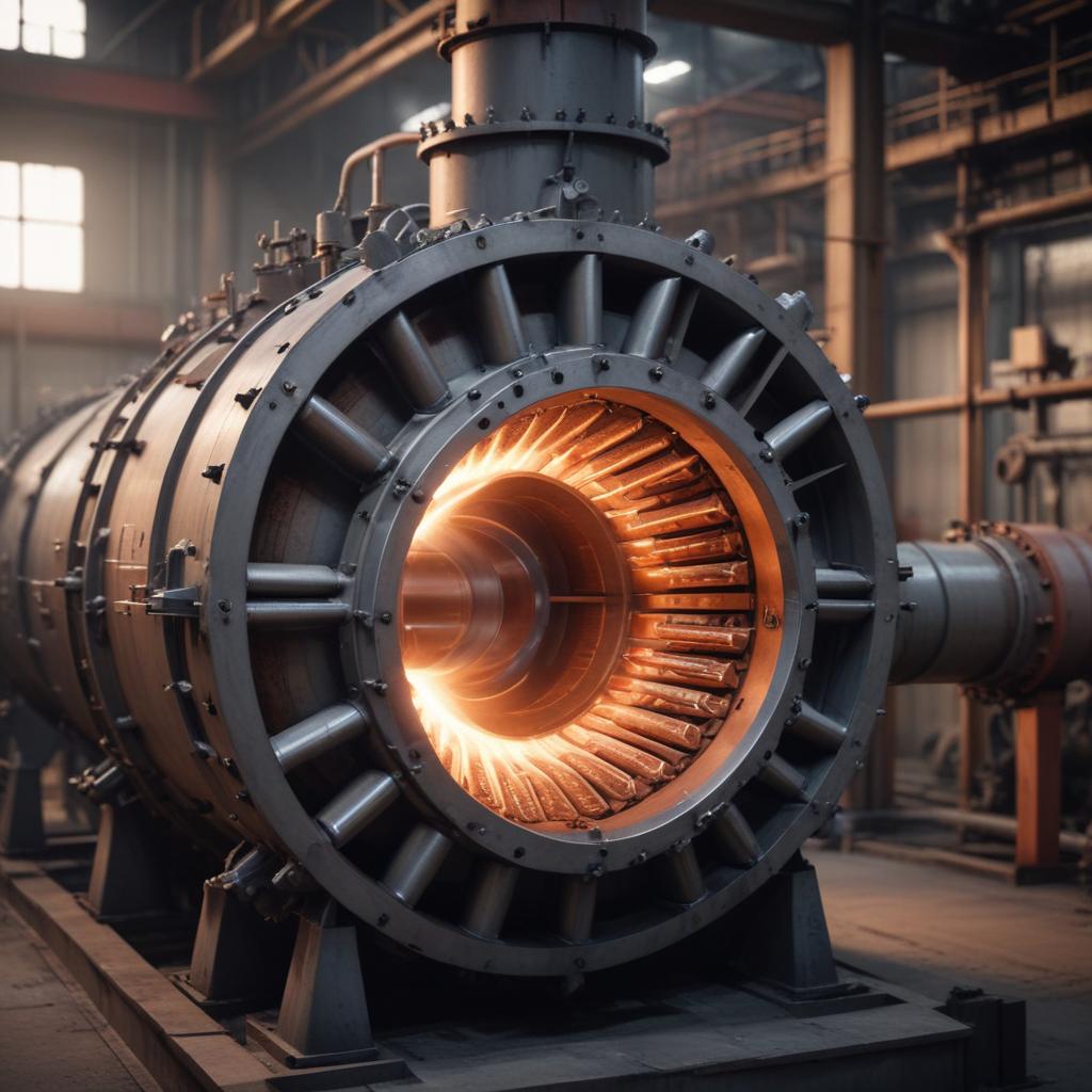 Теплообменник печи с роторной конструкцией: характеристики и область применения