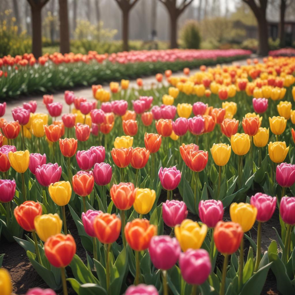Где найти цветные тюльпаны: практическое руководство