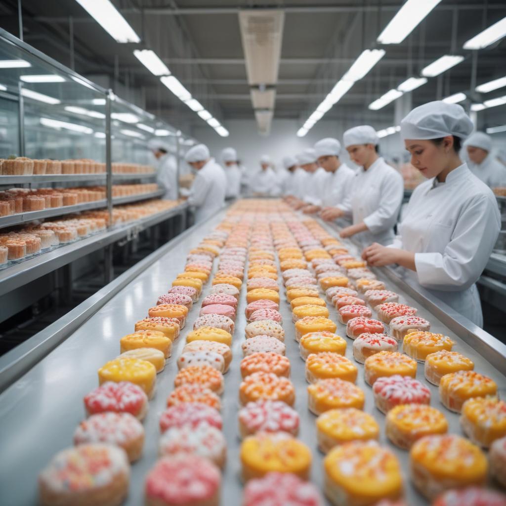 Крупный производитель кондитерских изделий занимает лидирующие позиции на рынке