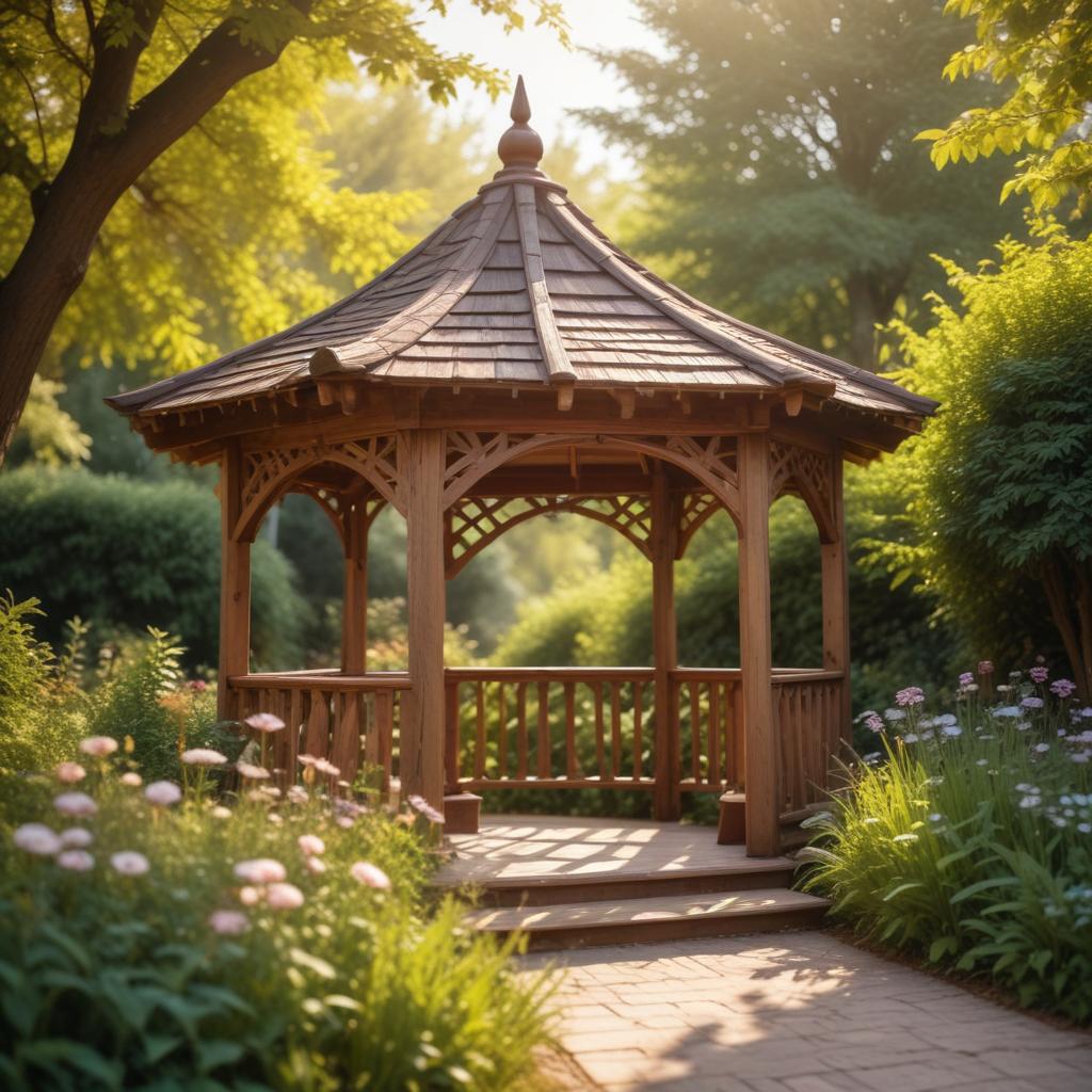 Угловые беседки из дерева как практичные решения для любого участка