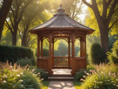 Закрытые беседки из дерева: идеи и советы по выбору