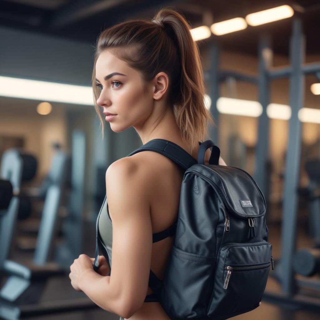 Спортивный женский рюкзак: стиль и комфорт во время тренировок